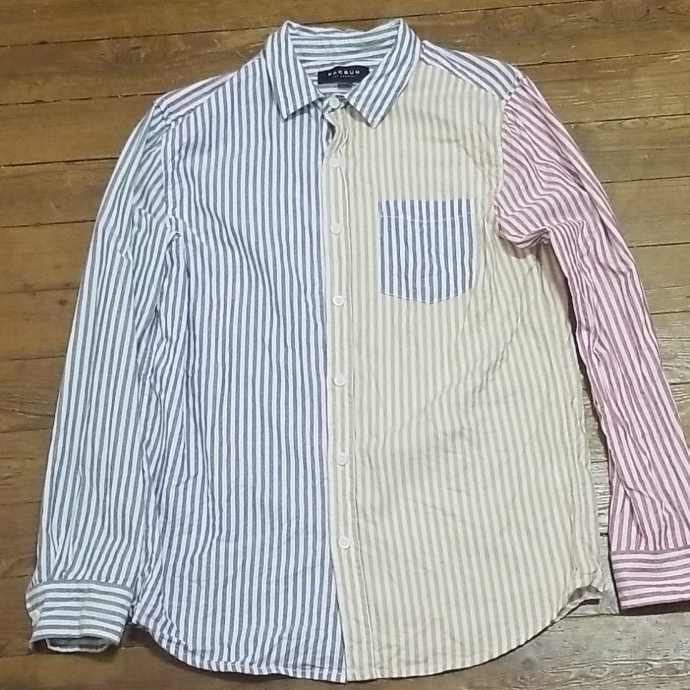 PacSun Multicolor Button Down